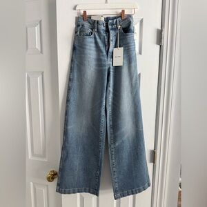 NWT DL1961 Wide Leg Denim Jeans